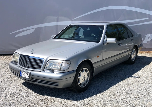 Mercedes-Benz Klasa S cena 159999 przebieg: 38120, rok produkcji 1996 z Poręba małe 407